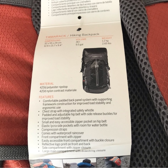 Merrell Tamarack Hiking Backpack - Picture 7 of 12